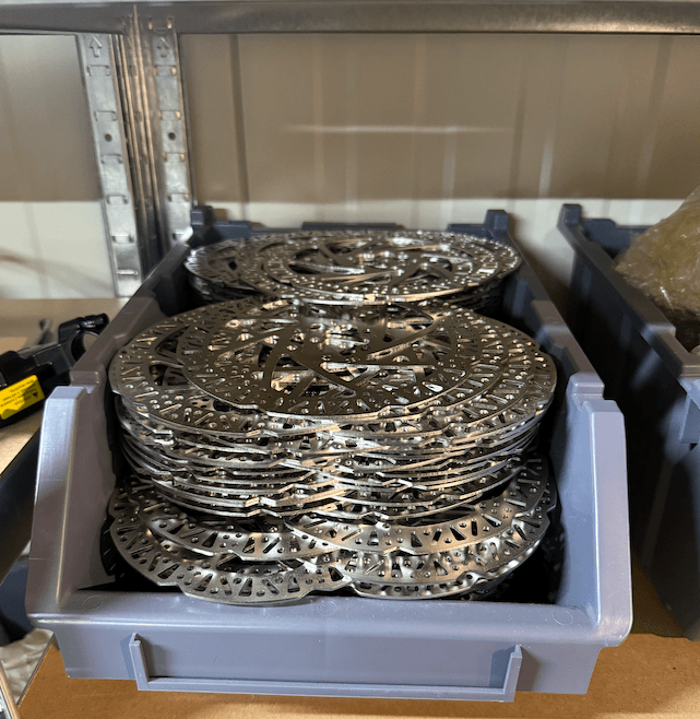 Remschijven voor fatbike - controleer op slijtage en beschadiging